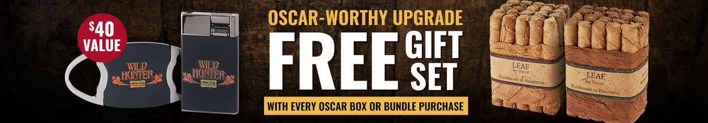 FREE GEAR: Upgrade with an Oscar Valladares Gift Set ($40 Value!) FREE GEAR: Upgrade with an Oscar Valladares Gift Set ($40 Value!)