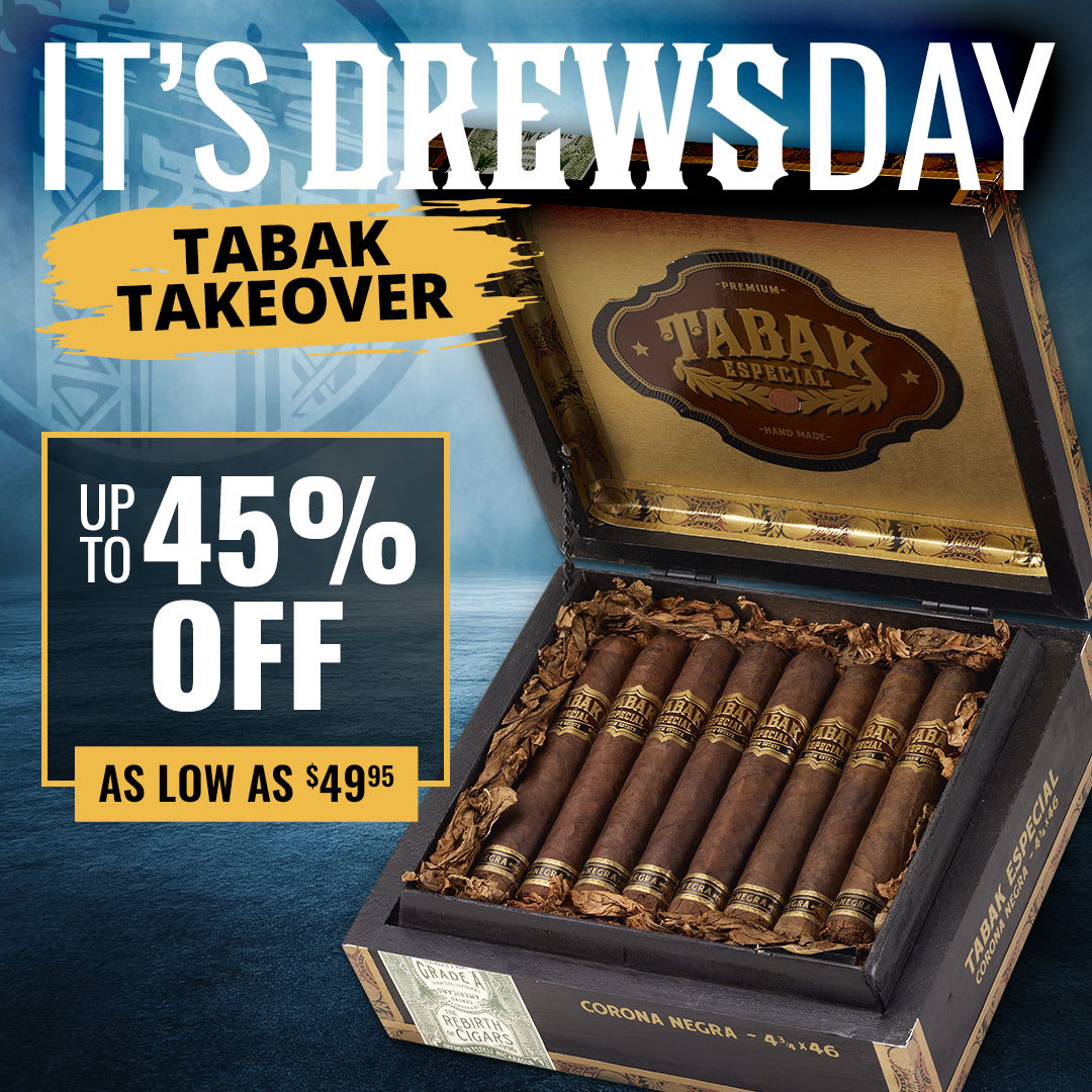 Drewsday: The Tabak Takeover