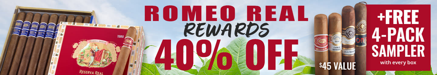 Romeo Reserva Real Deal: 40% OFF + FREE Sampler!