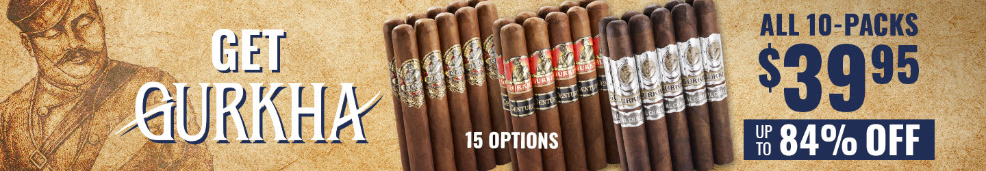 Own the Legend: Gurkha Packs On Sale For $39.95