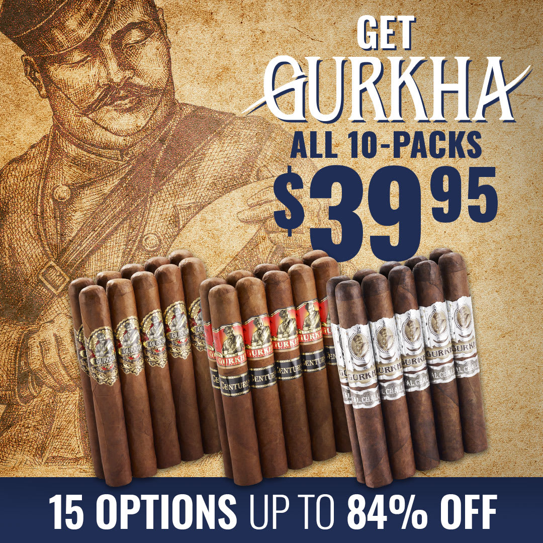 Own the Legend: Gurkha Packs On Sale For $39.95 Own the Legend: Gurkha Packs On Sale For $39.95