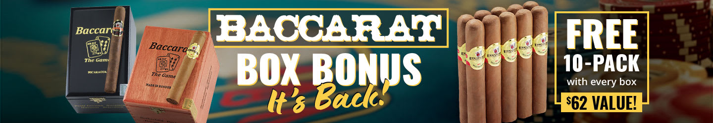 How sweet it is: FREE Baccarat 10-Pack