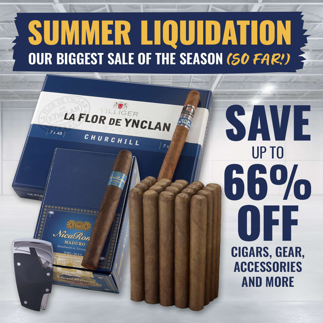 The Ultimate Summer Humidor Clearout: Up to 66% Off!