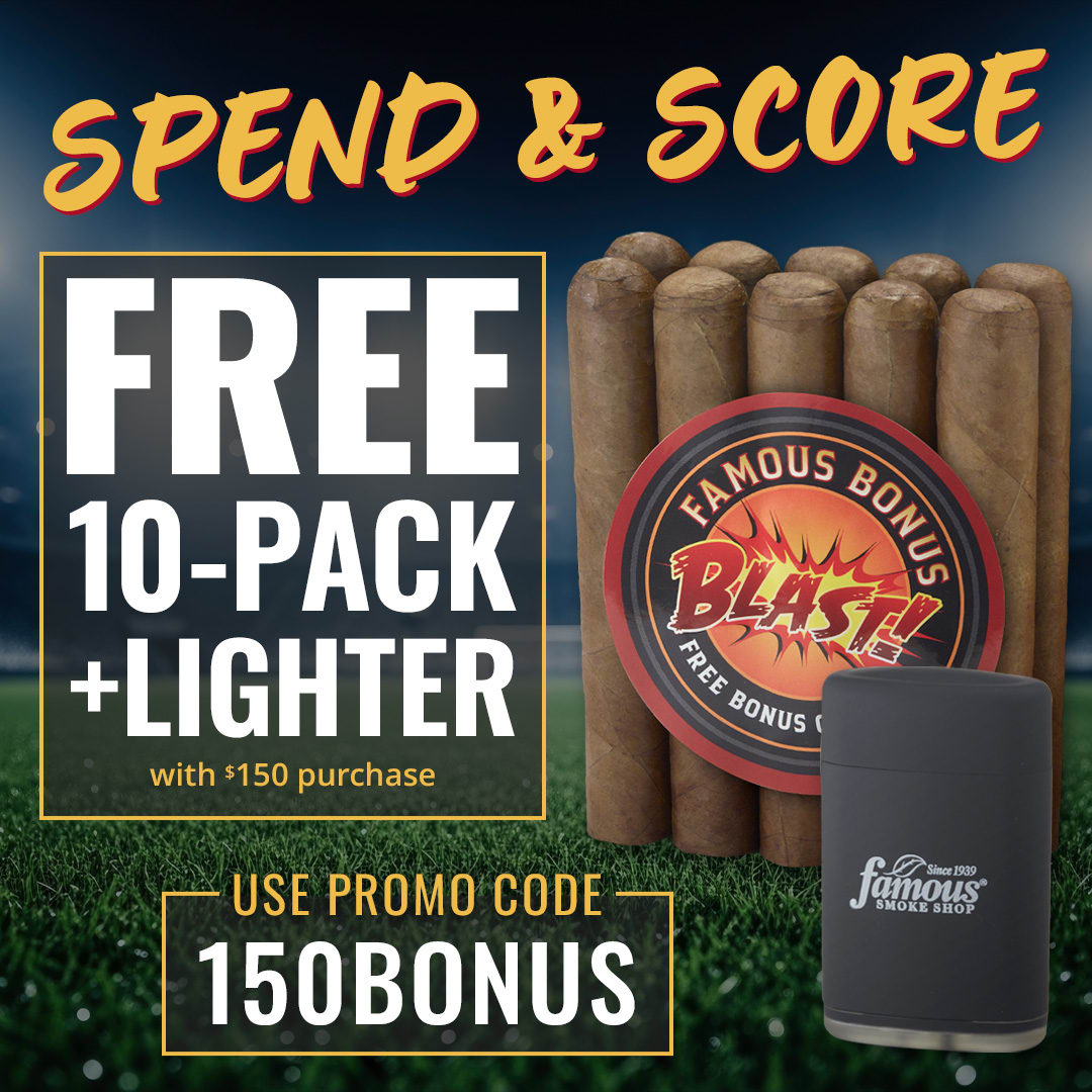 Double the Bonus: FREE 10 Pack + Lighter w/ promo code! Double the Bonus: FREE 10 Pack + Lighter w/ promo code!