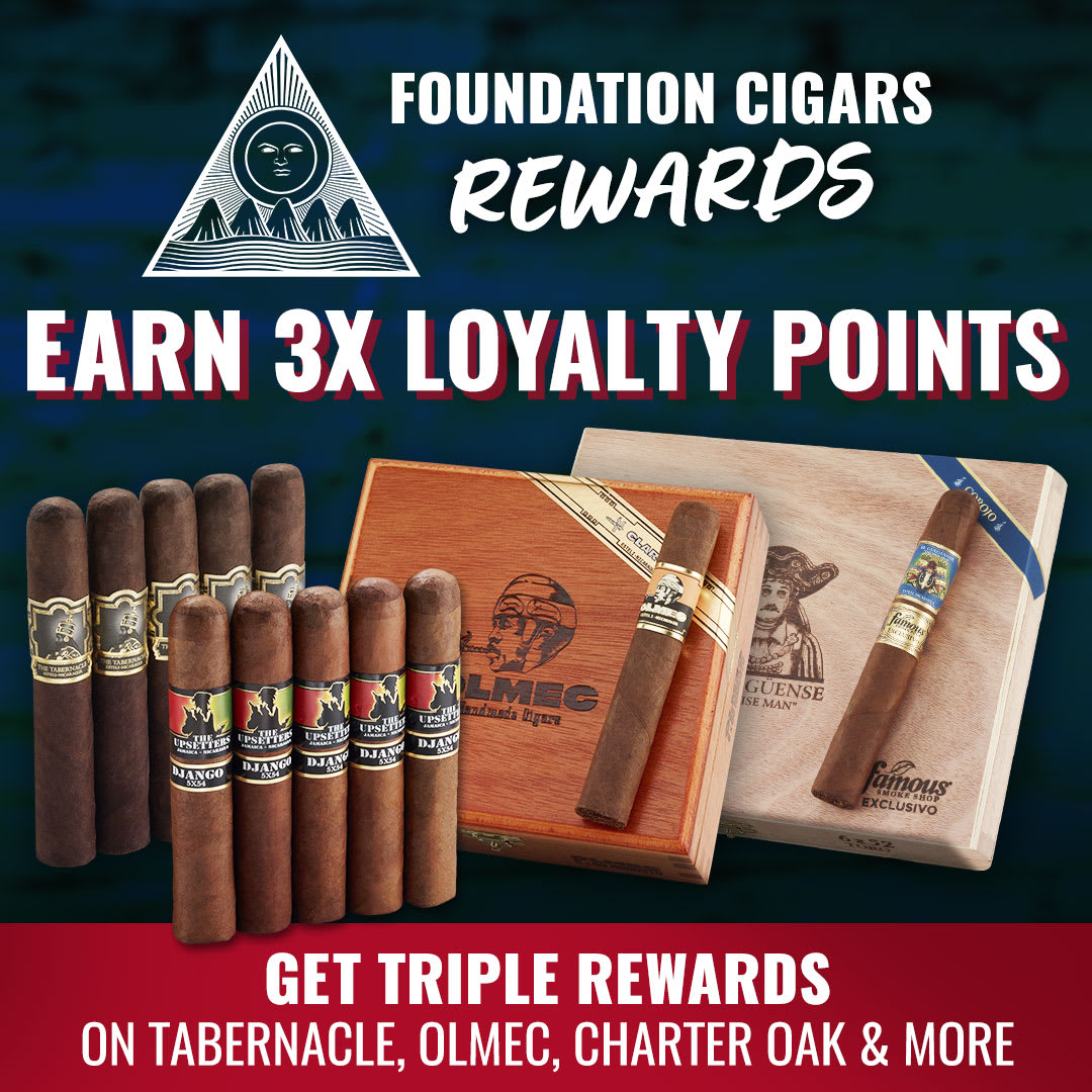A Solid Humidor is Built on Foundation (and Earns 3x Points)