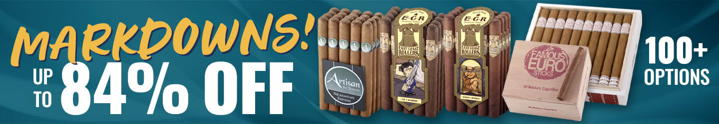 Let&rsquo;s go Half: 100+ Unbeatable Cigar Deals!
