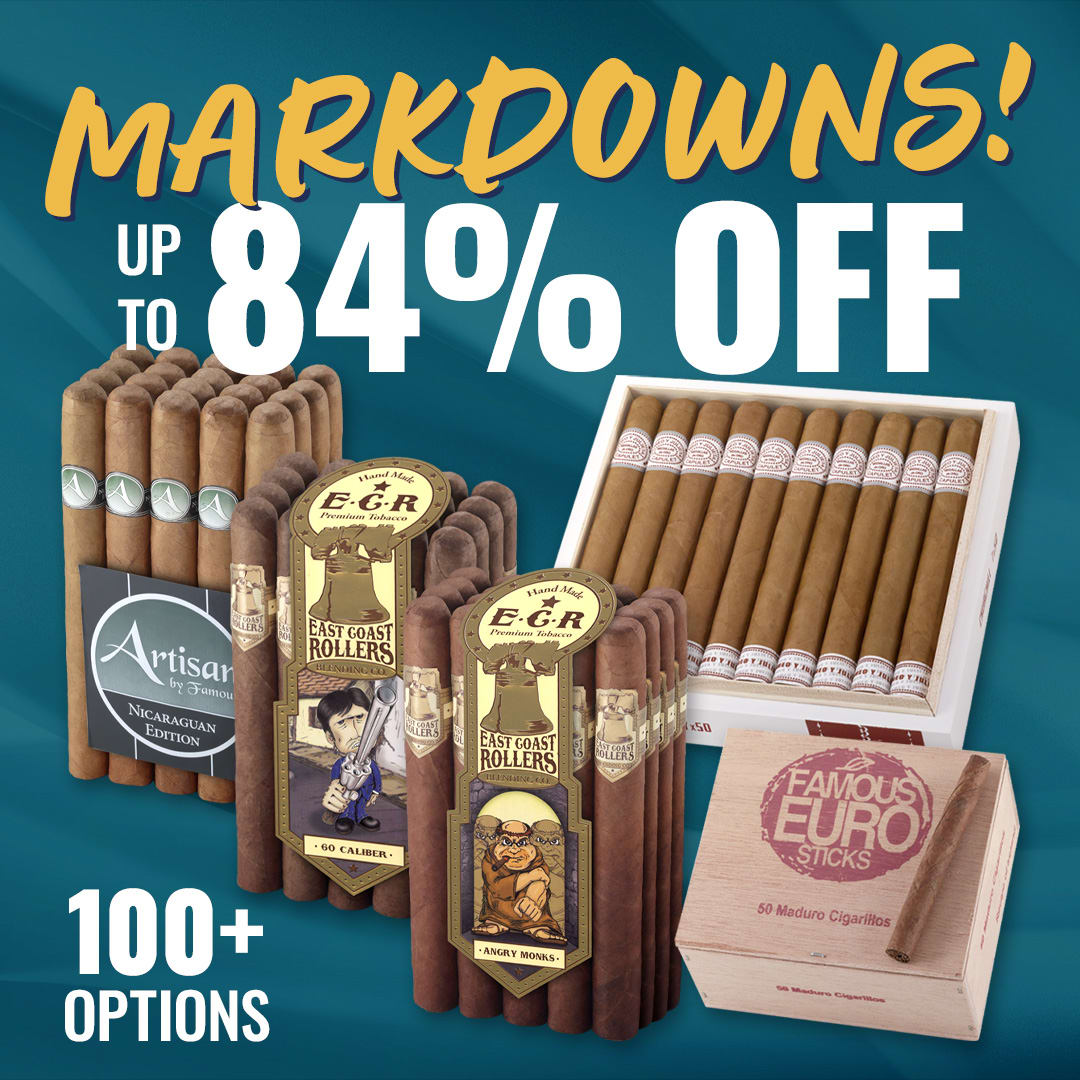 Let&rsquo;s go Half: 100+ Unbeatable Cigar Deals!