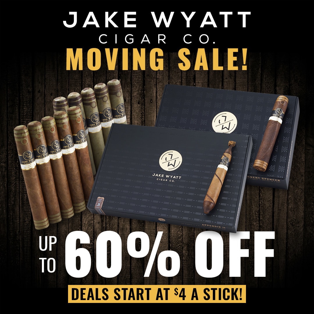 Jake Wyatt: up to 60% OFF remaining DR-made sticks in stock!