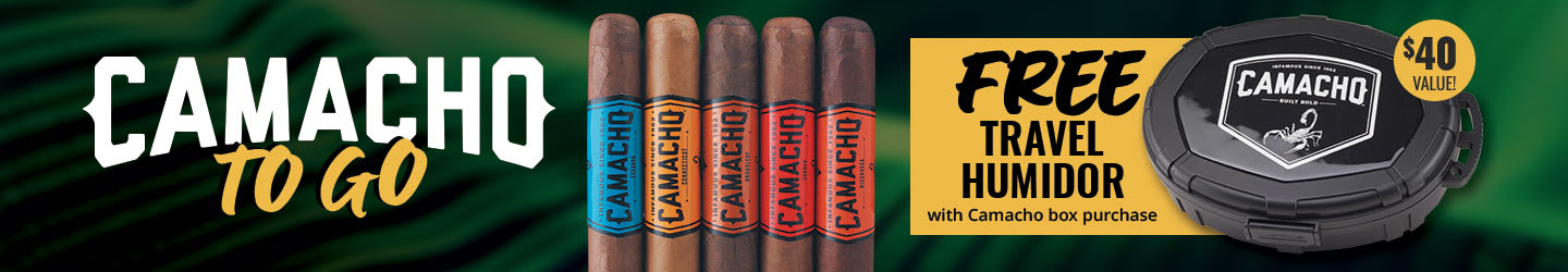 Camacho on the Go: FREE Travel Humidor Camacho on the Go: FREE Travel Humidor