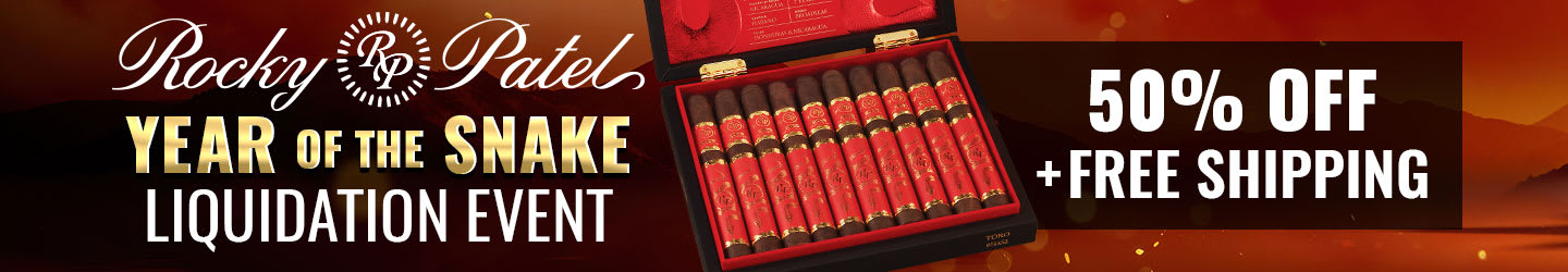 Rocky Patel Year of the Snake HALF OFF (+ FREE SHIPPING) Rocky Patel Year of the Snake HALF OFF (+ FREE SHIPPING)