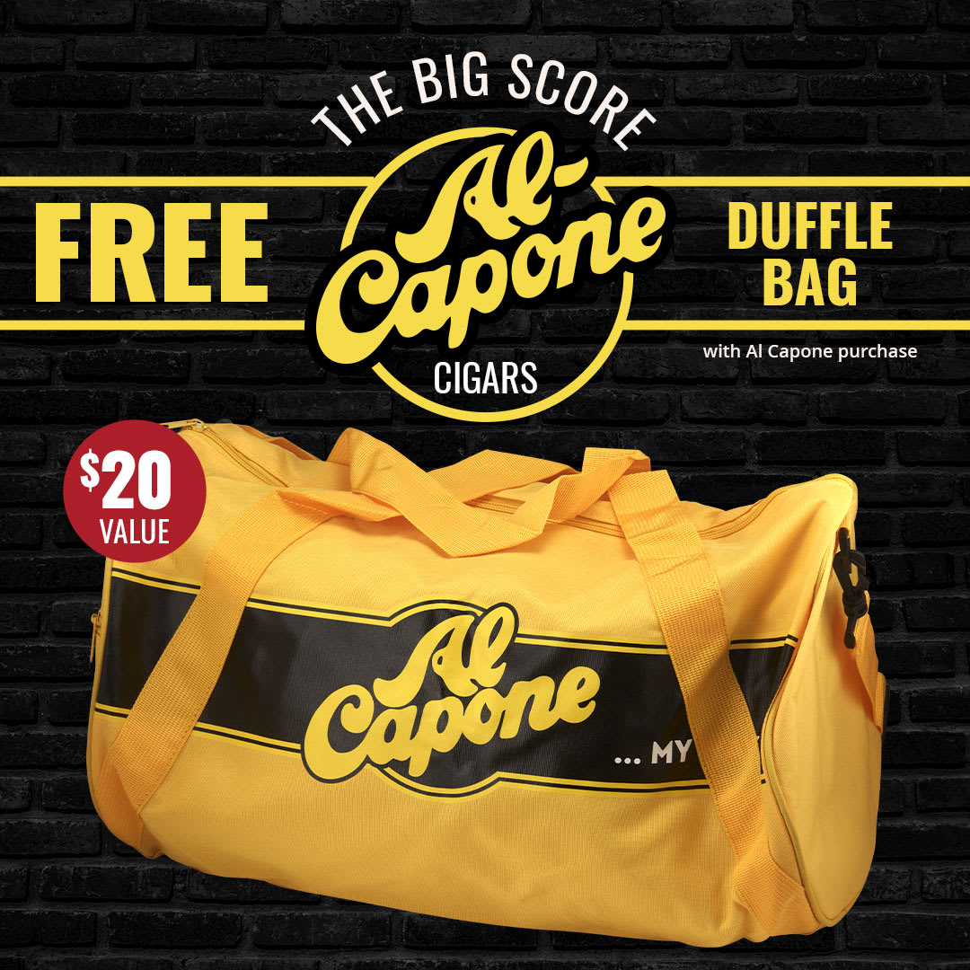 Pack Like a Boss: FREE Al Capone Duffle Bag Pack Like a Boss: FREE Al Capone Duffle Bag