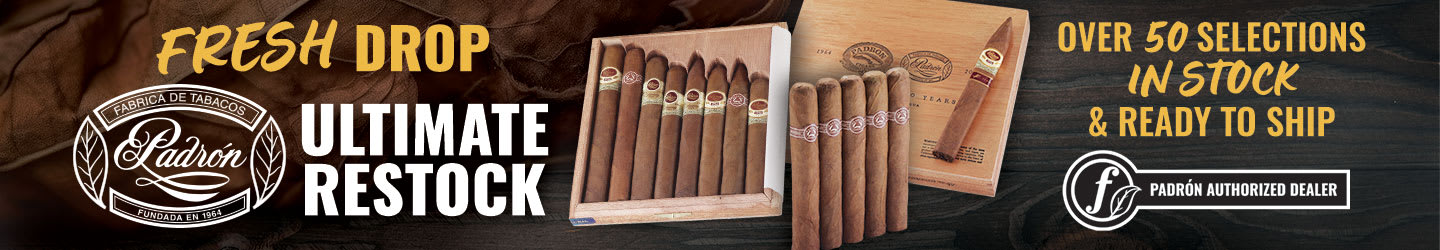 Treat Yourself: Over 50 Padrón Classics Are Back in Stock! Treat Yourself: Over 50 Padrón Classics Are Back in Stock!