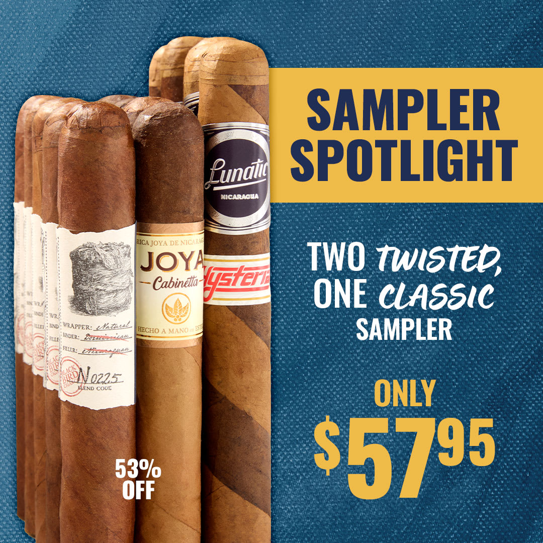 Two Twisted, One Classic Sampler