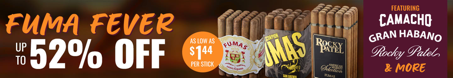 Cheap Burners, Big Flavors: Up to 52% Off Premium Fumas! Cheap Burners, Big Flavors: Up to 52% Off Premium Fumas!
