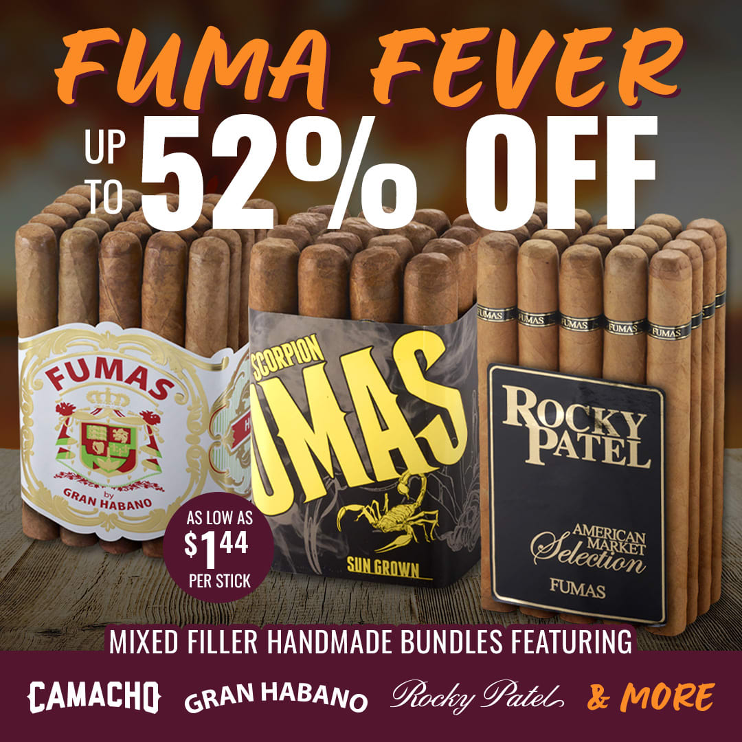 Cheap Burners, Big Flavors: Up to 52% Off Premium Fumas! Cheap Burners, Big Flavors: Up to 52% Off Premium Fumas!