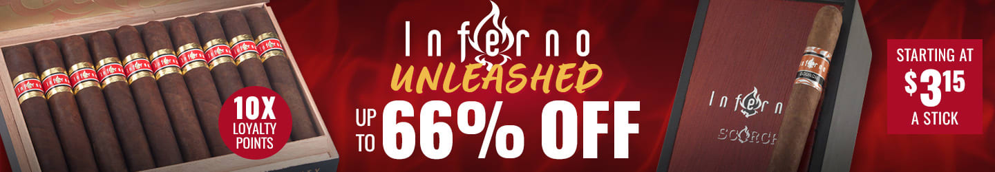 Enter the Inferno: 66% OFF + 10x Loyalty Points Enter the Inferno: 66% OFF + 10x Loyalty Points