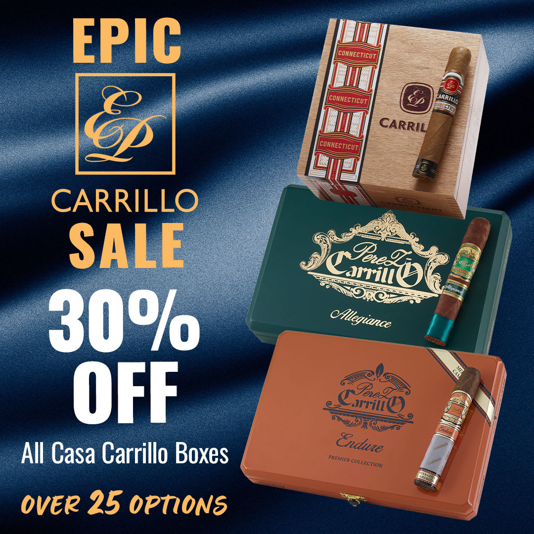 CUT AND RUN: 30% OFF E.P. Carrillo!