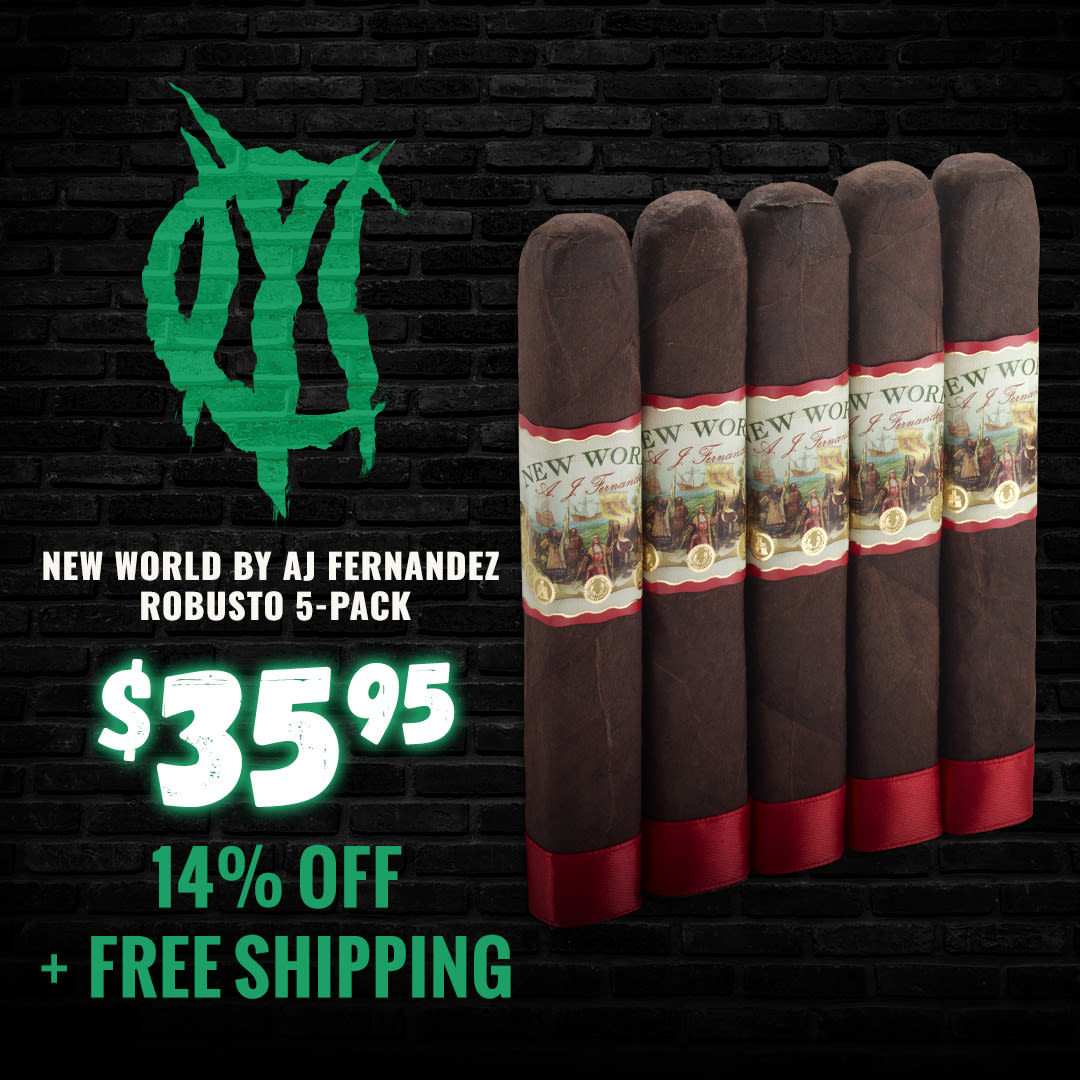 New World By AJ Fernandez Robusto New World By AJ Fernandez Robusto
