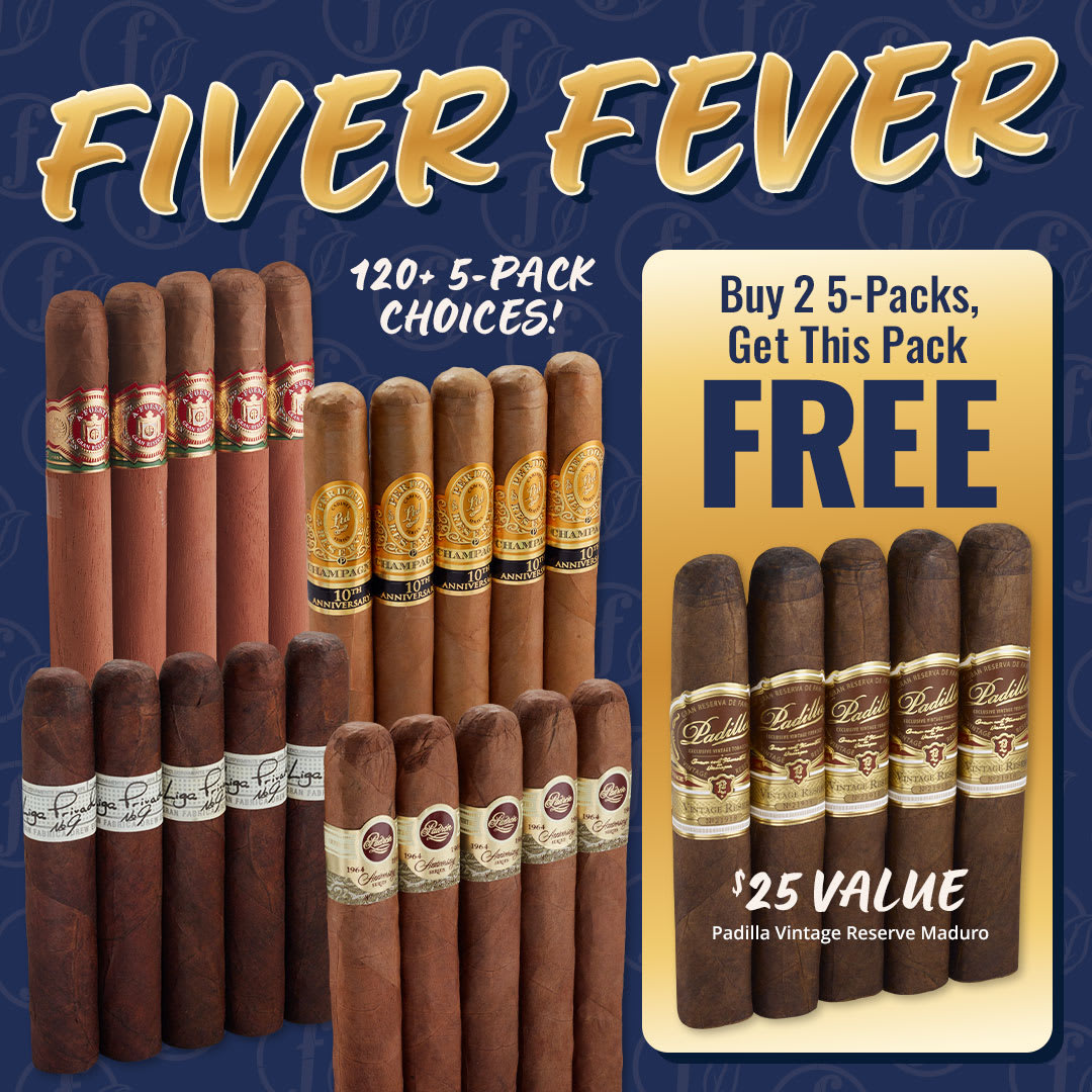 We’ve got 5-Pack Fever: Buy 2, get this third Fiver FREE We’ve got 5-Pack Fever: Buy 2, get this third Fiver FREE