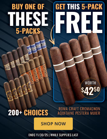 Gobble, Gobble: Buy a 5-Pack, Get a CroMagnon 5-pack FREE! Gobble, Gobble: Buy a 5-Pack, Get a CroMagnon 5-pack FREE!