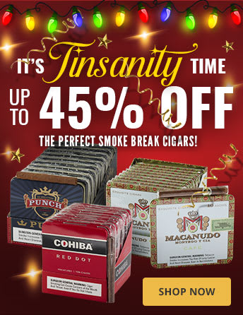 TinSanity is Back: $10 Off and Up to 45% Off Your Favorite Short Smokes!