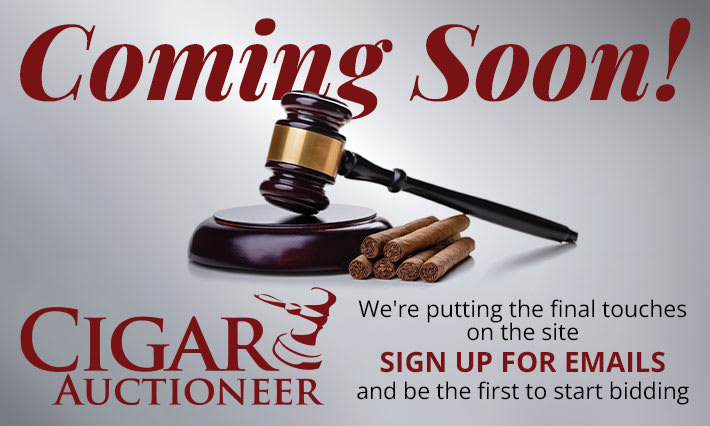 Cigar Auctioneer - Coming Soon! Cigar Auctioneer - Coming Soon!