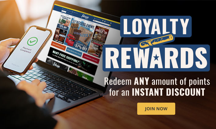 Loyalty rewards get 5% cash back on every order