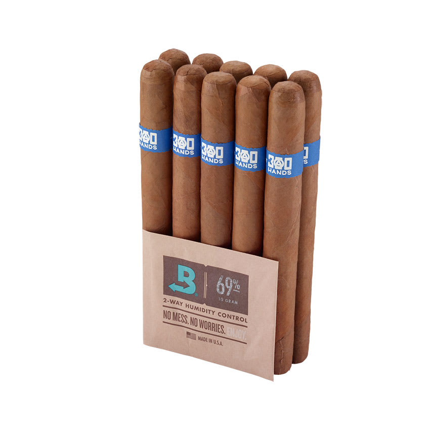 300 Hands Connecticut Churchill Bundle of 10 Cigars