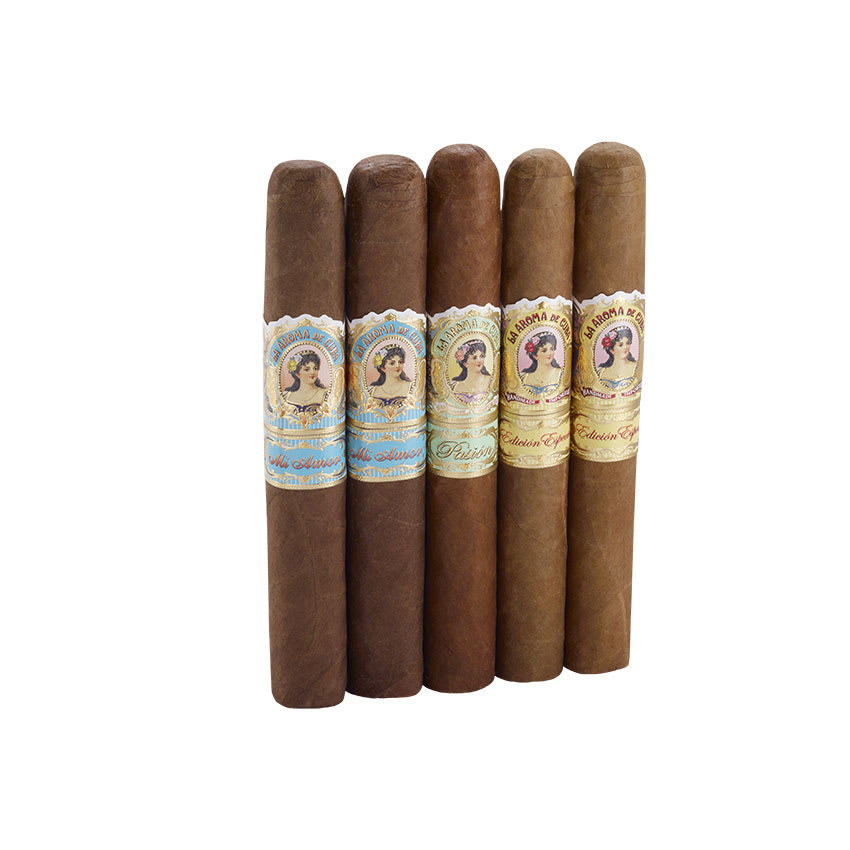 La Aroma De Cuba 94-95 Rated Fresh Pack Sampler (Orange)