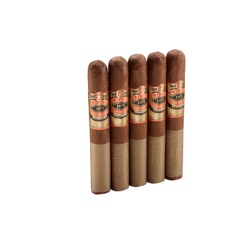 PDR A Flores Gran Reserve Sun Grown Grand Toro 5 Pk