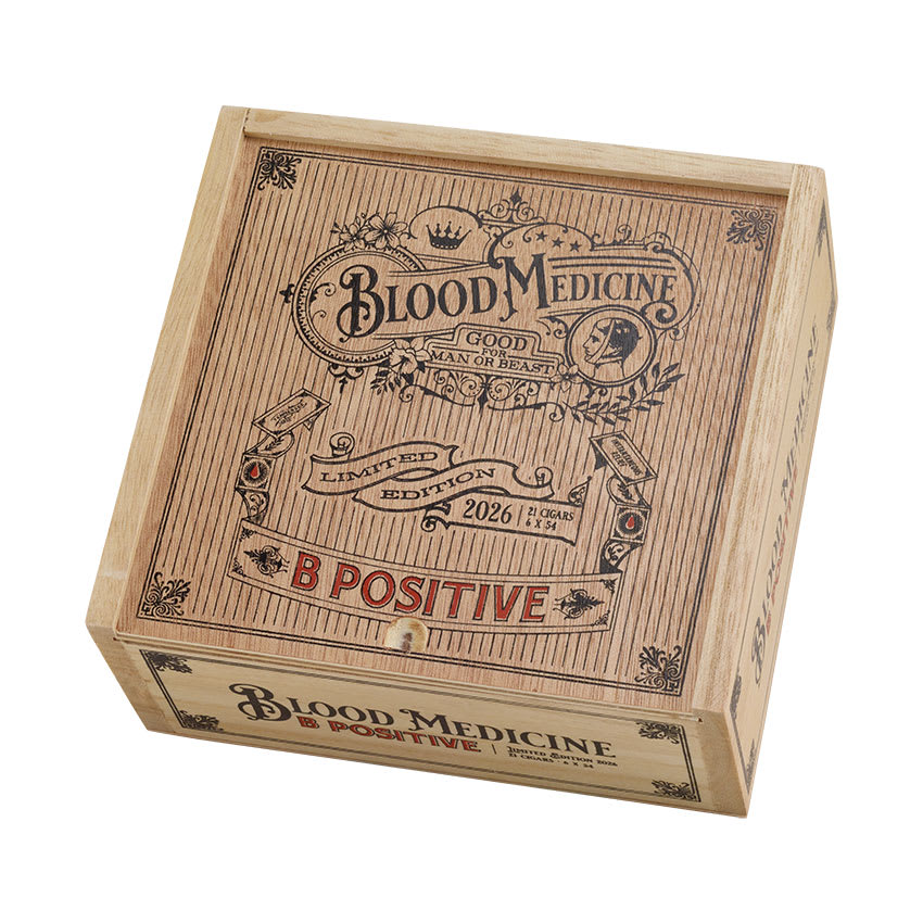 Crowned Heads Blood Medicine B Positive 6x54 LE 2026