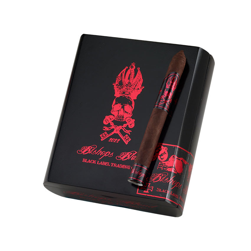 Black Label Bishops Blend Corona Larga