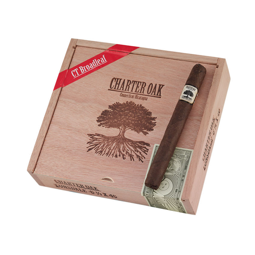 Charter Oak Maduro Lonsdale