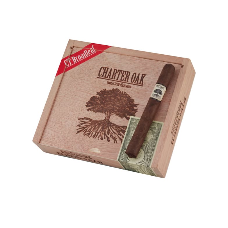 Charter Oak Maduro Petite Corona
