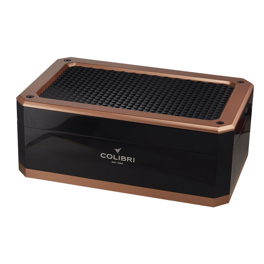 Colibri Rally Black And Rose Humidor