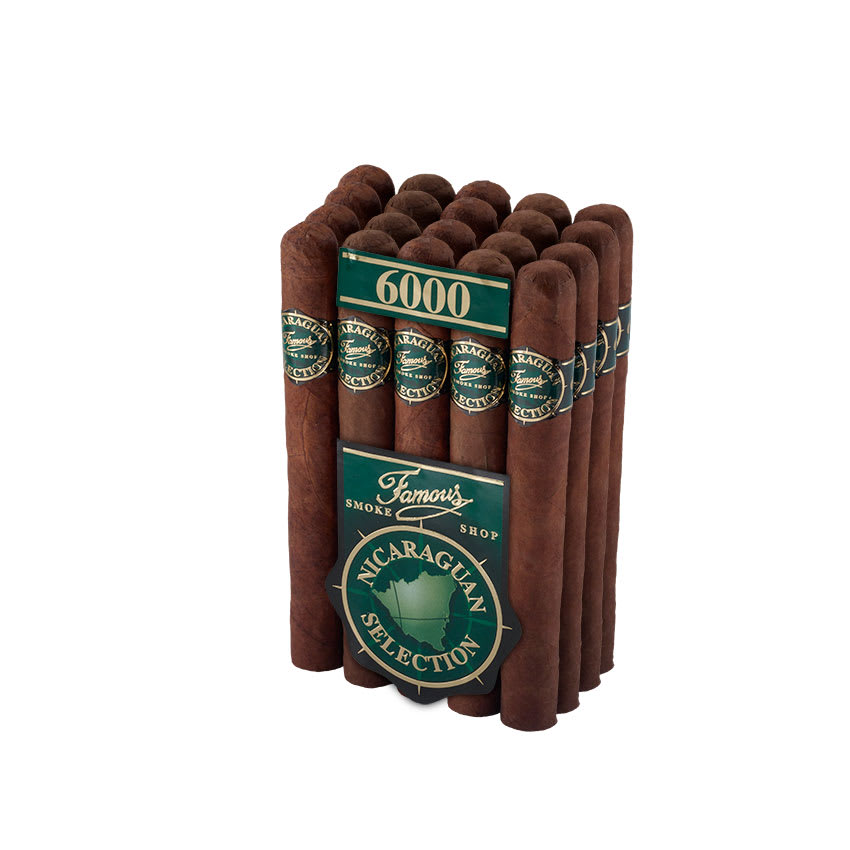 Famous Nicaraguan Selection 6000 Toro Bundle of 20 Cigars