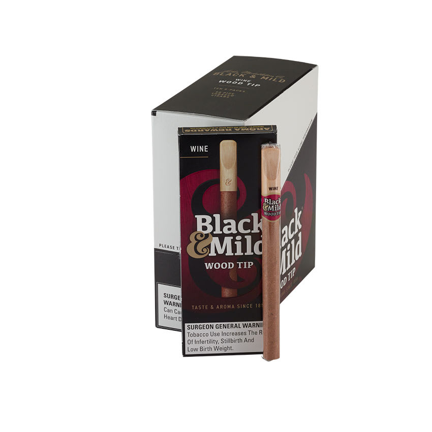 Black & Mild By Middleton Wine Wood Tip (5)