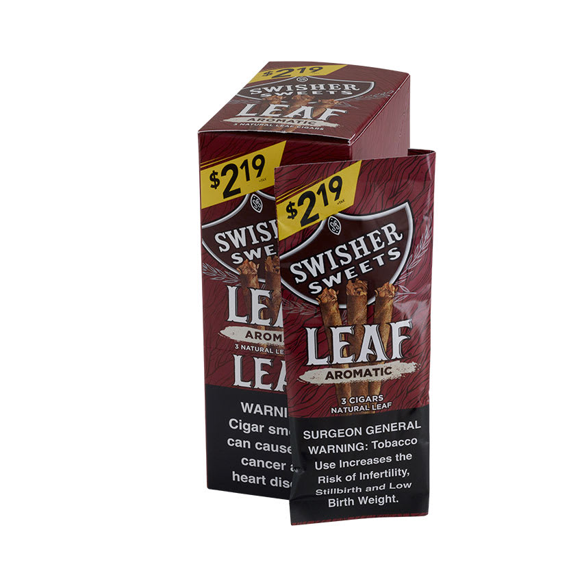 Swisher Sweets Leaf Sweet Cigarillos (3)