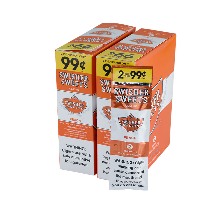 Swisher Sweets Peach Cigarillos (2)