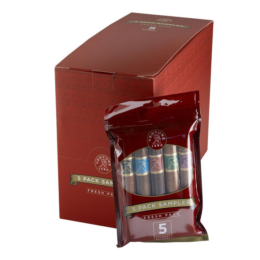 Warped Venture 1492 Fresh Pack 10/5 - Sampler of 50 Sampler of 50 Cigars