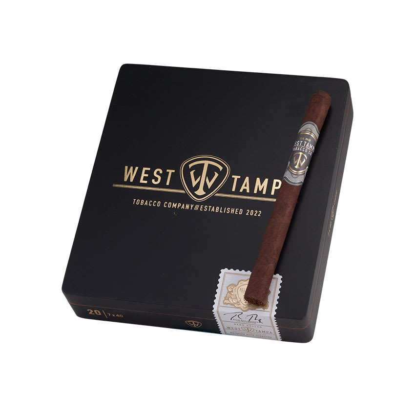 West Tampa Tobacco Co. Black Lancero Box of 20 Cigars