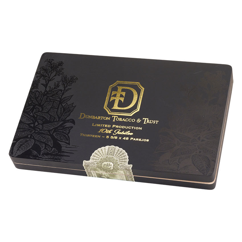 Dunbarton Tobacco and Trust 10th Jubilee Box of 13 Cigars