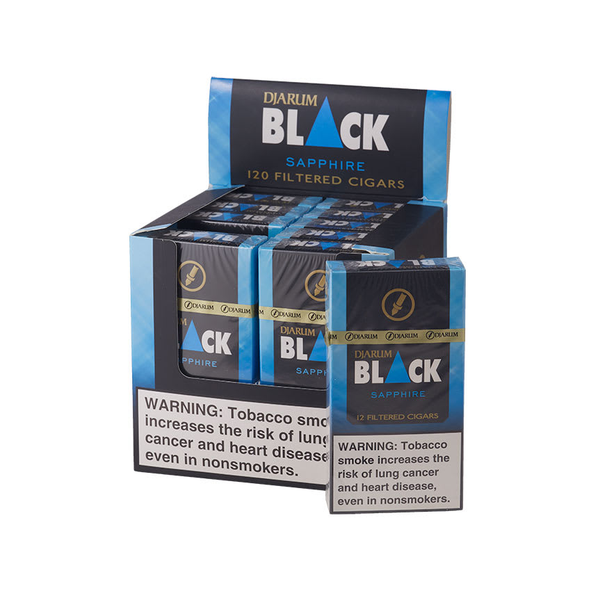 Djarum Black Sapphire Filtered Cigars (12)