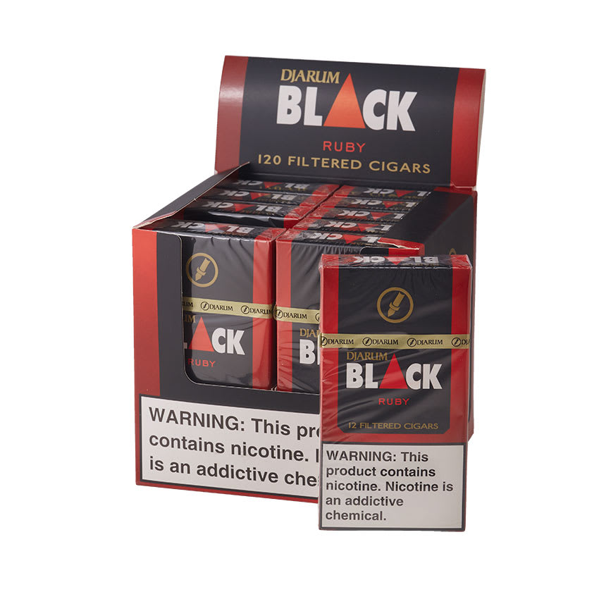 Djarum Black Ruby Filtered Cigar (12)