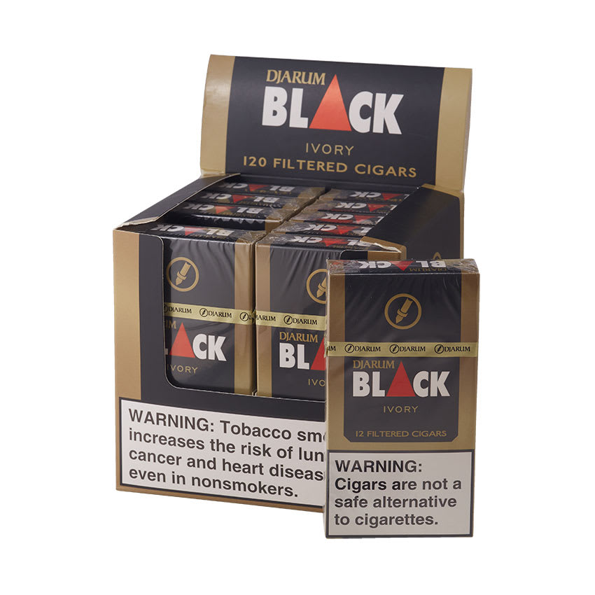 Djarum Black Ivory Filtered Cigar (12)