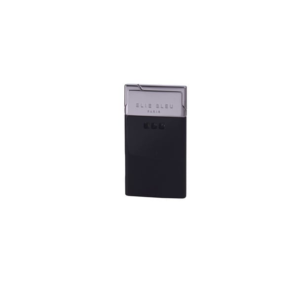 Elie Bleu J-11 Thin Jet Flame Lighter Black lacquer