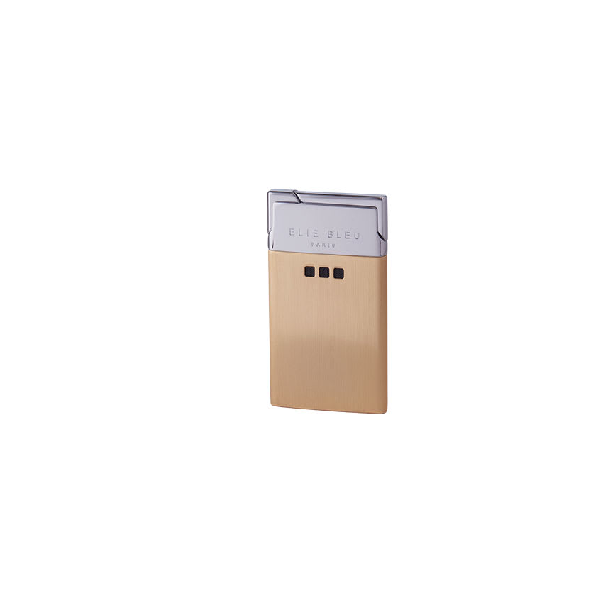 Elie Bleu J-11 Thin Jet Flame Lighter Satin Two-Tone