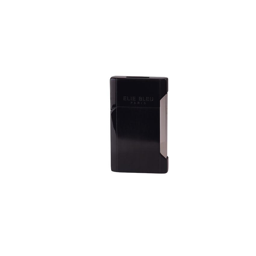 Elie Bleu J-12 Wide Flame Lighter Brushed Black