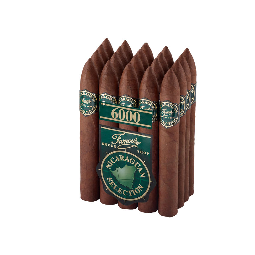 Famous Nicaraguan Selection 6000 Torpedo