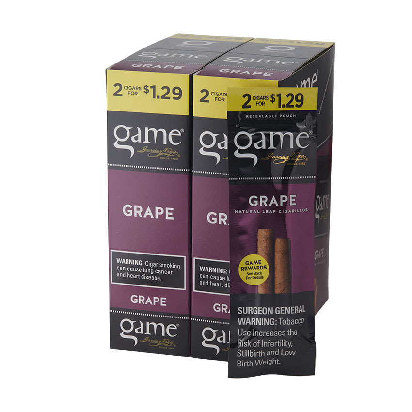 Garcia Y Vega Game Cigarillos Grape (2)